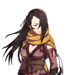 A portrait of Kagero with a small smile.